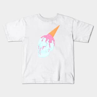 Ice Cream Skull Kids T-Shirt